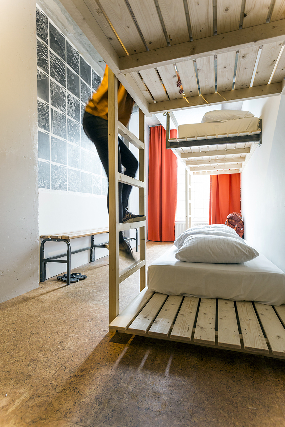 Hipster 5-Bed Dorm Ecomama Amsterdam Boutique Hostel