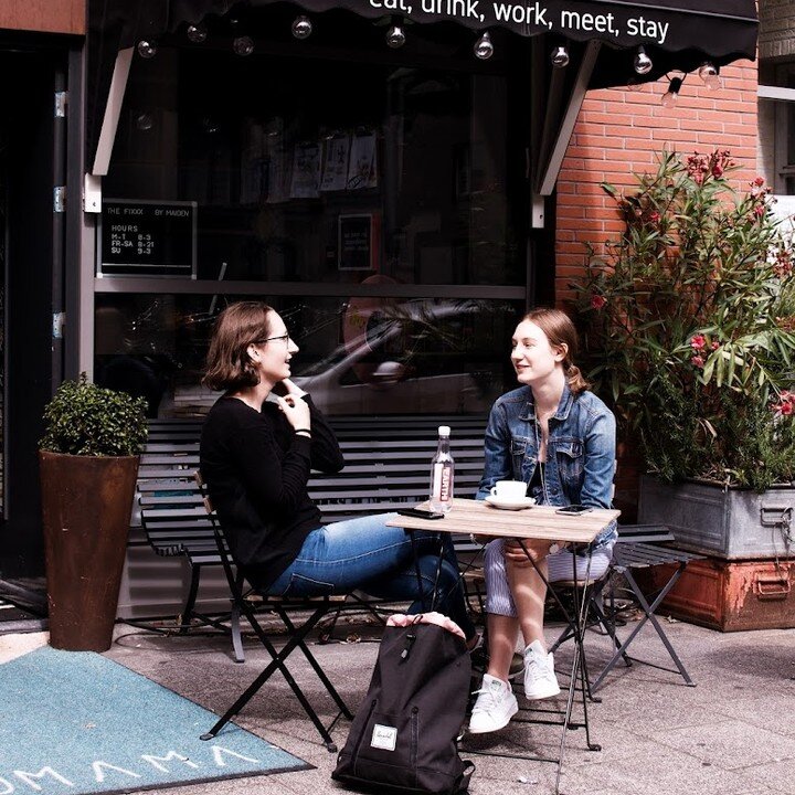 Friendly faces from around the world! #OnlyAtMamas #Amsterdam